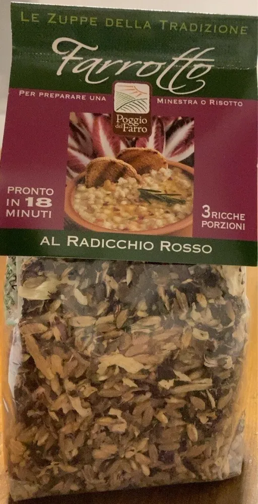 Farrotto al radicchio rosso