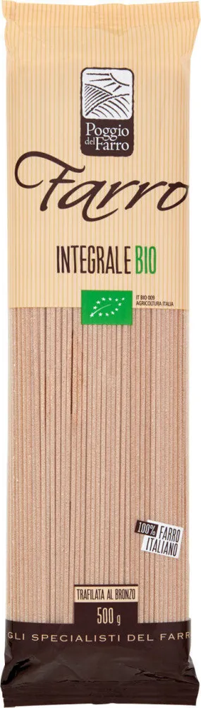 Farro integrale bio spaghetti