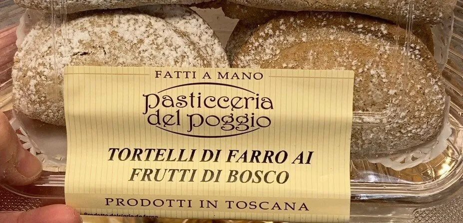 Tortelli di farro ai frutti di bosco