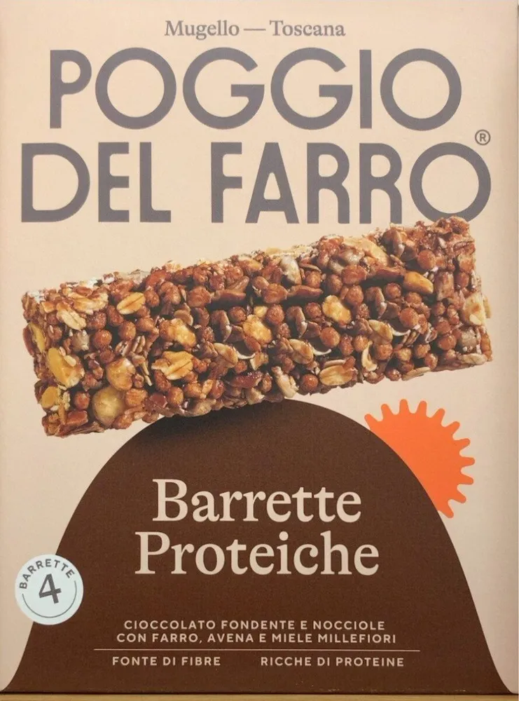 Barrette Proteiche -  Cioccolata Fondente E Nocciole