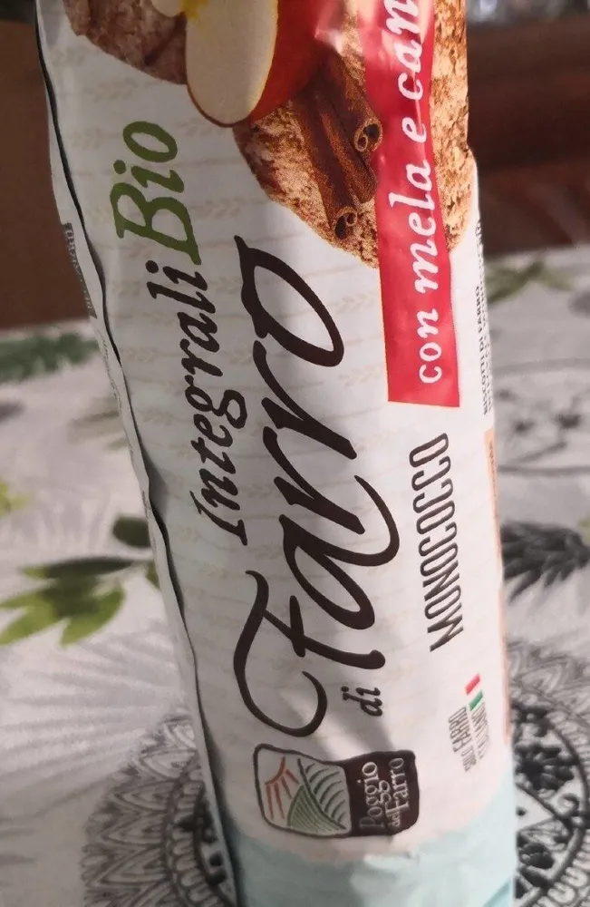 Integrali Bio di Farro con mela e cannella