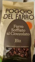 Poggio del farro organic puffed spelt with dark chocolate