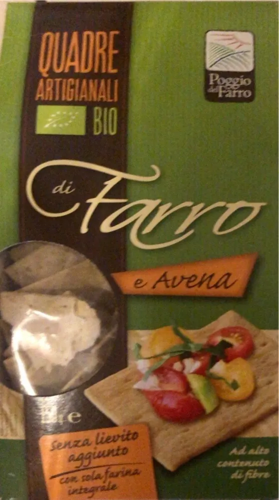 Quadre artigianali bio di farro e avena