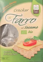 Cracker di farro al sesamo bio