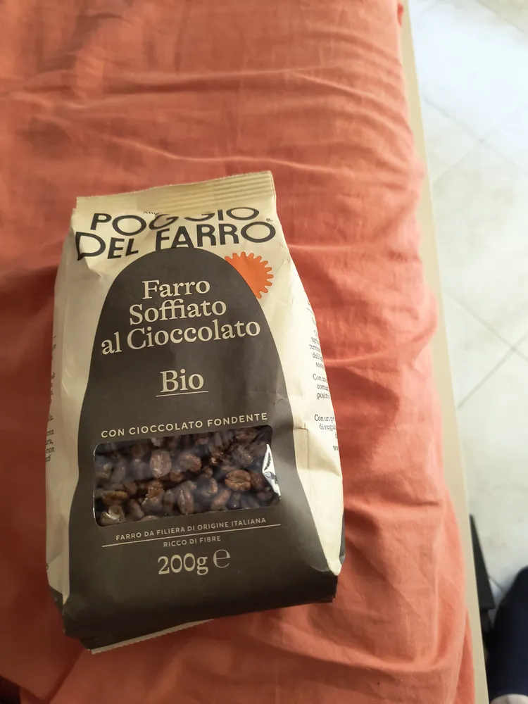 Farro soffiato al cioccolato
