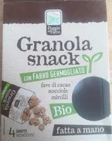 Granola snack con Farro germogliato