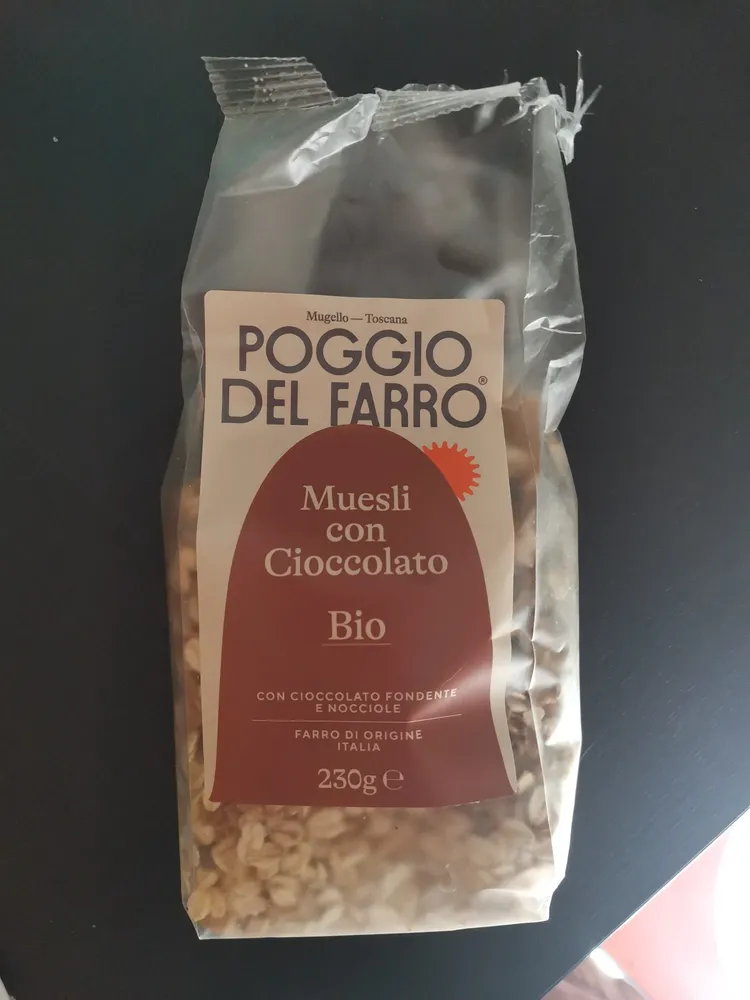 Muesli con cioccolato bio