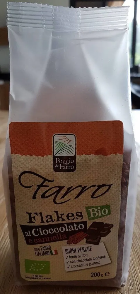 Farro Flakes al Cioccolato e Cannella