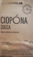 Ciopona pane di tipo I Zucca