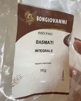 Riso fino basmati integrale