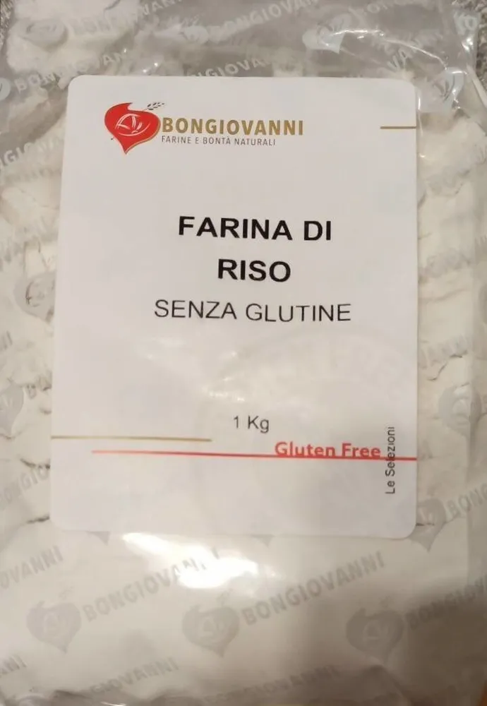 Farina di riso senza glutine