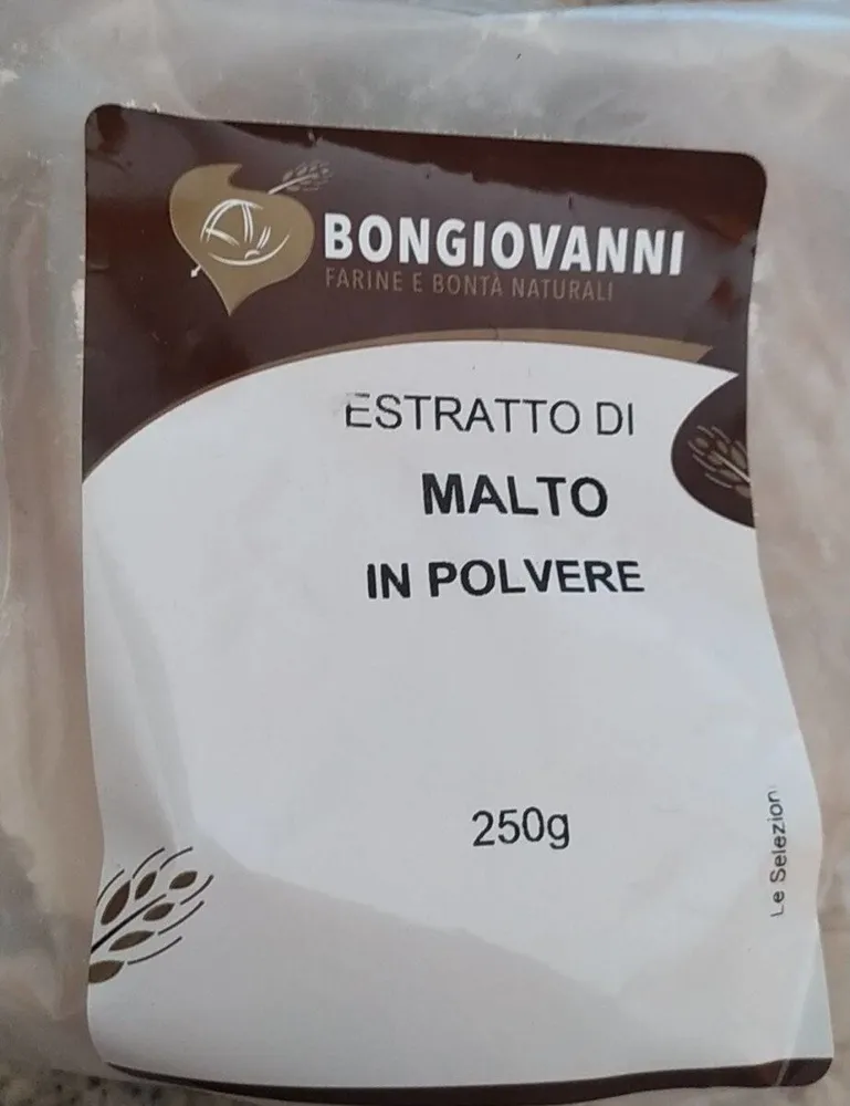 Estratto di malto in polvere
