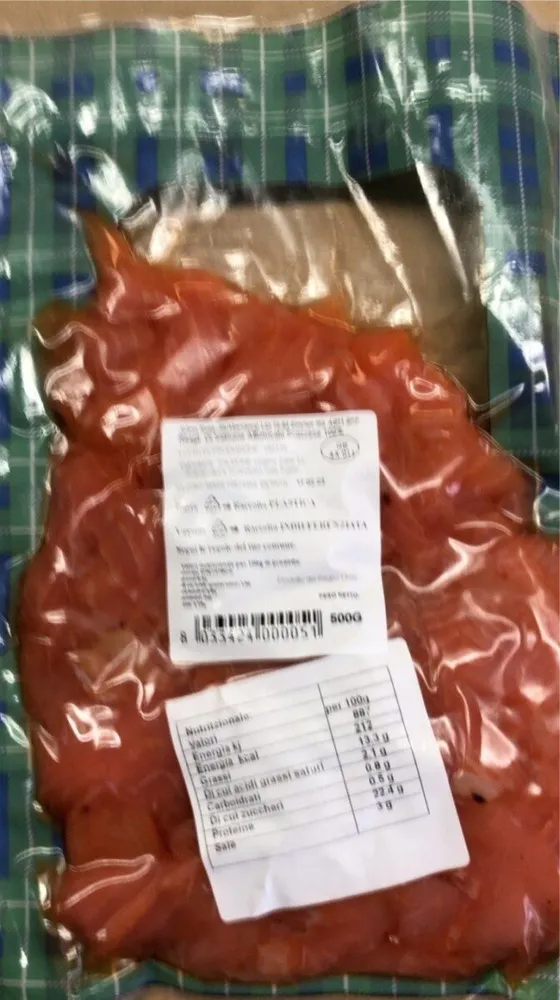 Ritagli di salmone