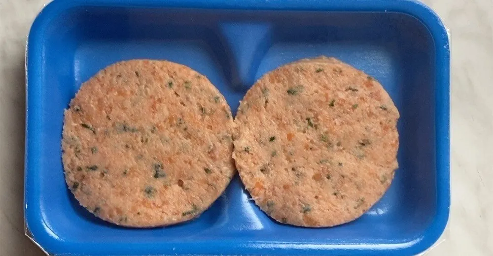 Fishburger di pesce all’erba cipollina