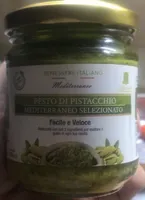 Pesto di pistacchio mediterraneo selezionato