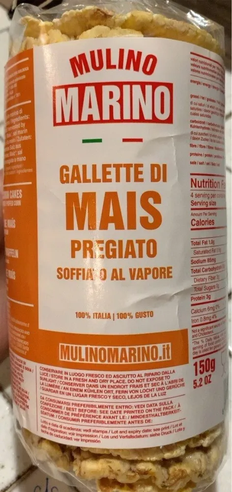 Gallette di mais