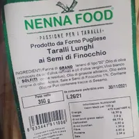 Taralli lunghi ai semi di finocchio