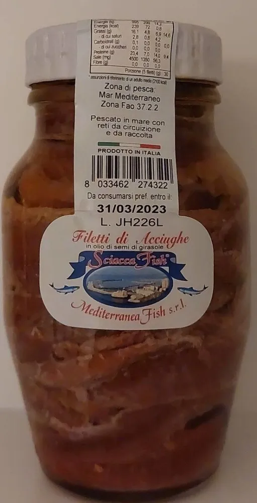 Filetti di acciughe