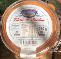 Filetti di sardine in olio di semi di girasole