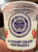 Lo yoghurt colato con fragola