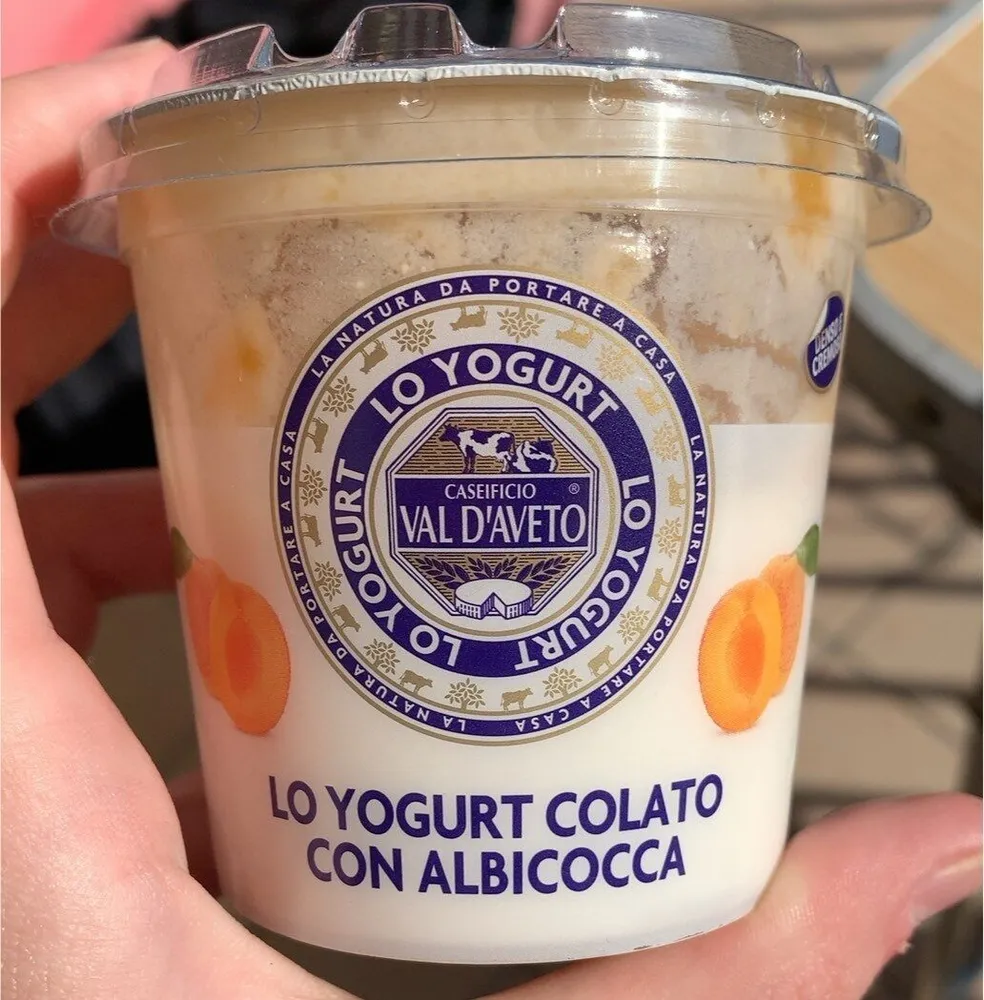 Lo Yogurt colato con albicocca