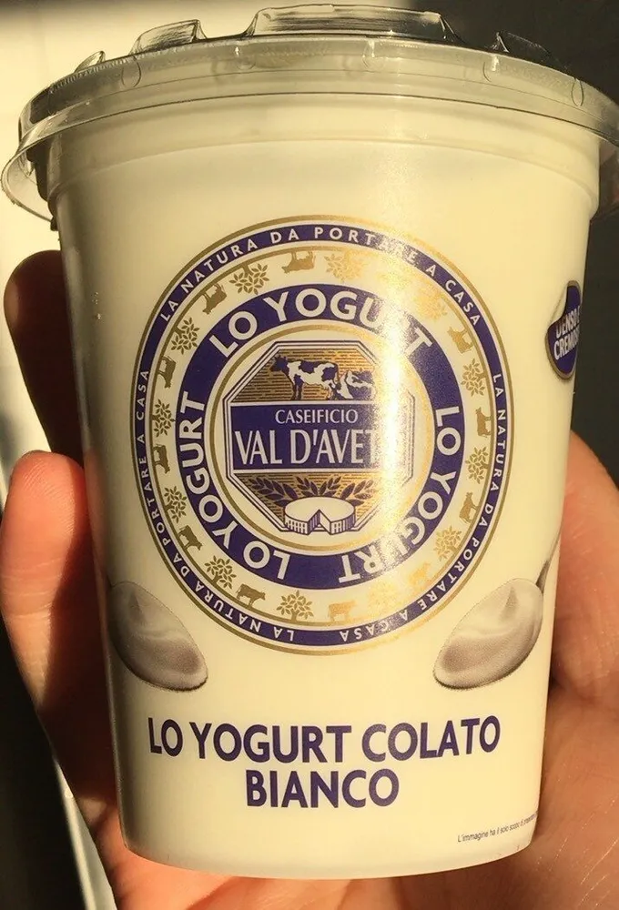 Yogurt bianco collato