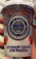 lo yoghurt colato con fragola