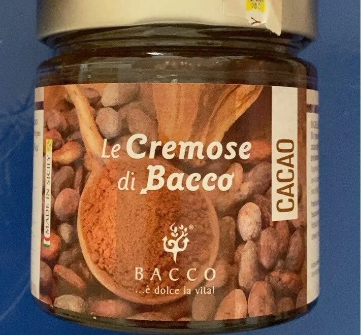 Le cremose di bacco (cacao)