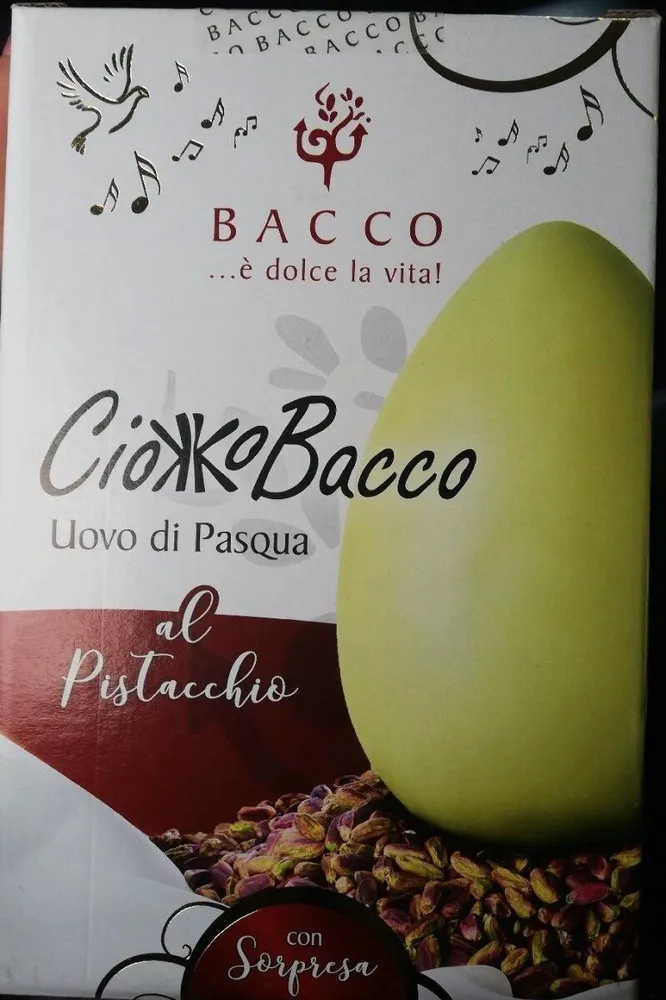 Ciokko Bacco al pistacchio