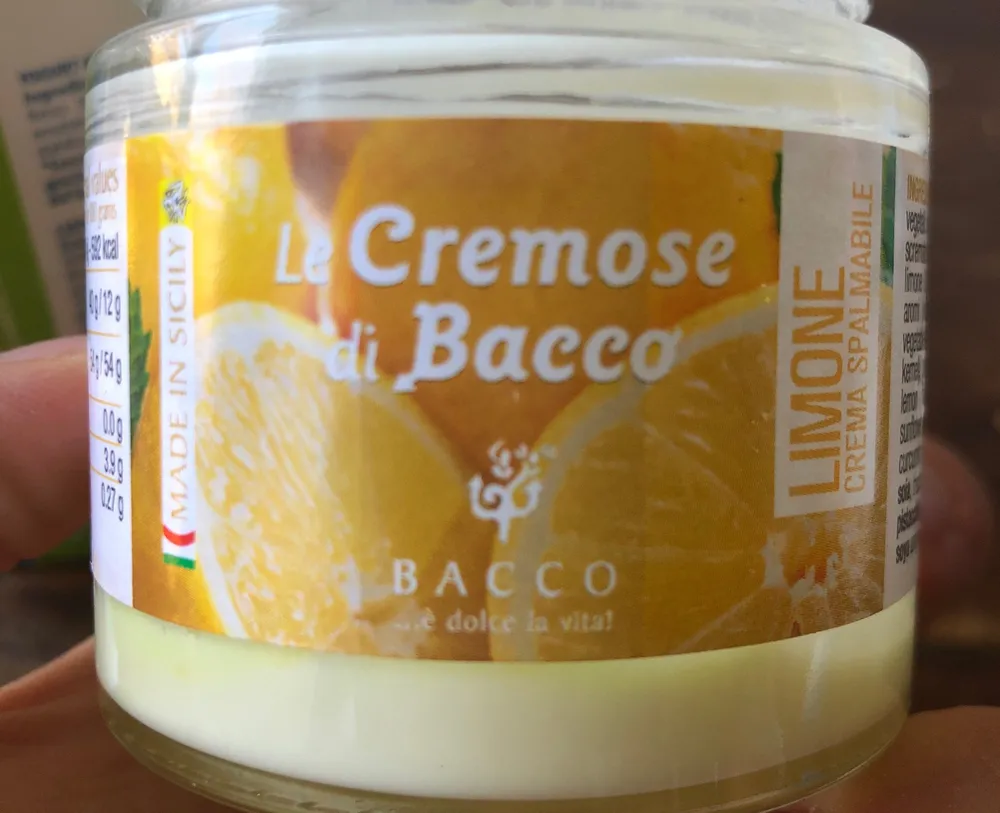 Le Cremose di Bacco - Limone Crema Spalmabile