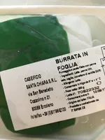 Burrata in foglia