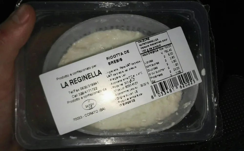 Ricotta de brebis