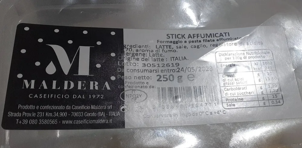 Stick affumicati