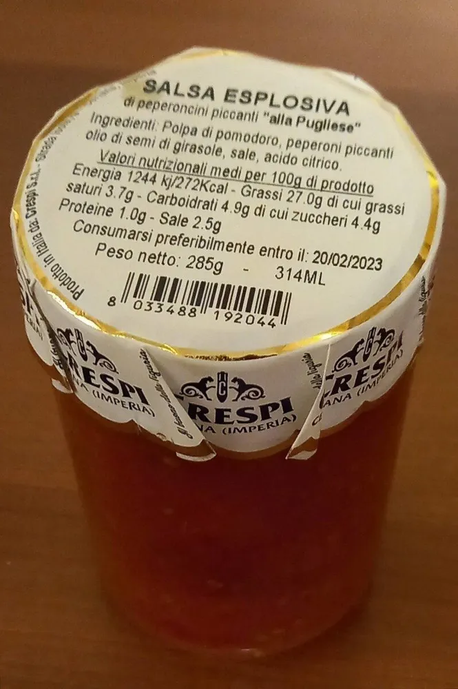 Salsa esplosiva