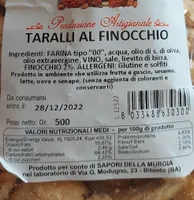 TARALLI AL FINOCCHIO