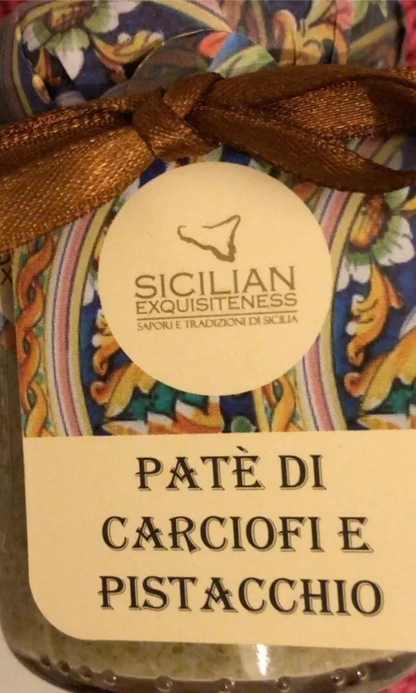 Pate di carciofi e pistacchio