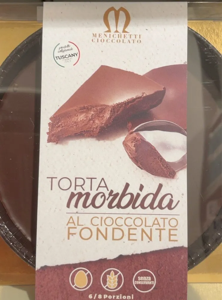 Torta morbida al cioccolato fondente