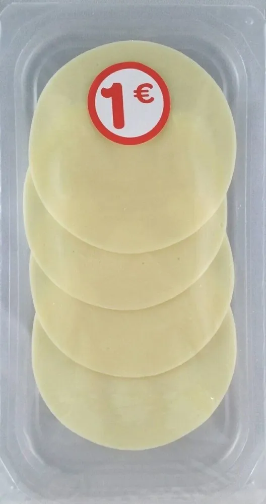 Mozzarella a fette formaggio a pasta filata
