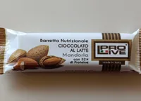 Barretta Nutrizionale cioccolato al latte e mandorla