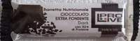 Barretta nutrizionale Cioccolato extra fondente dark