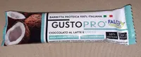 Barretta proteica gusto pro cioccolato al latte e cocco imp