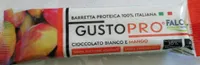 Barretta proteica cioccolato bianco e mango