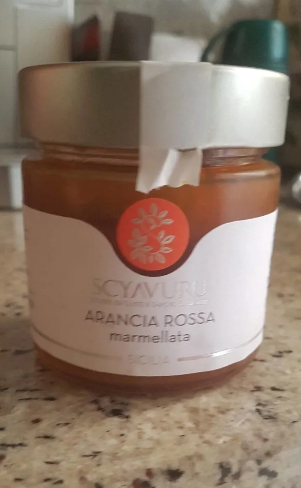 Arancia rossa marmellata
