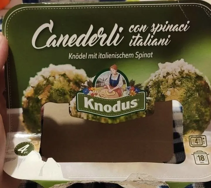 Canederli con spinaci Italiani
