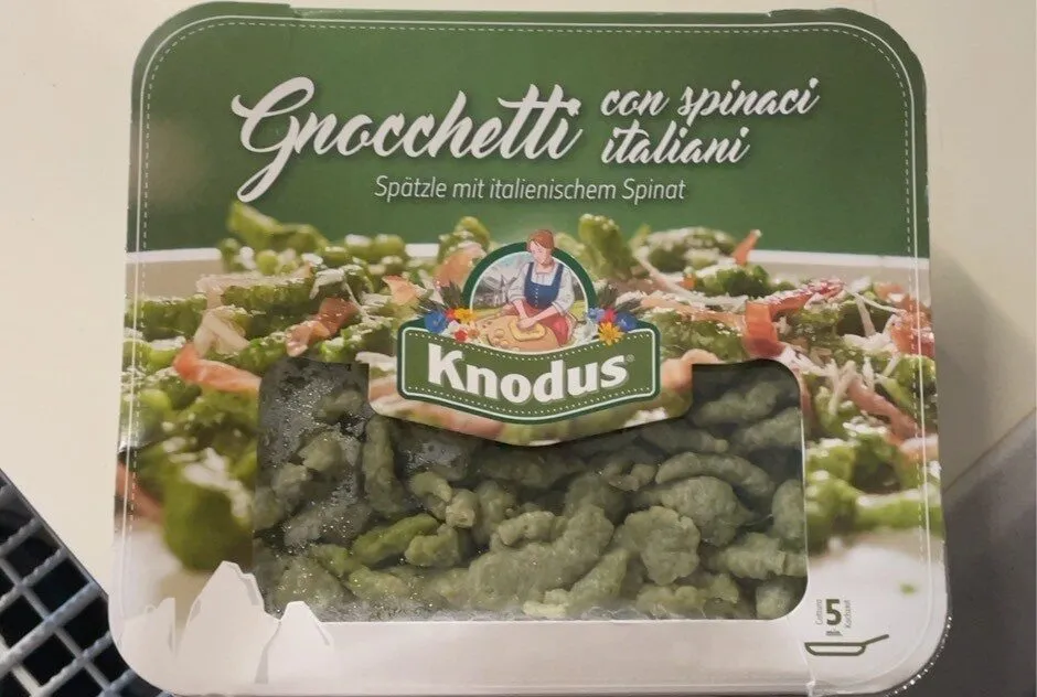 Gnocchetti con spinaci