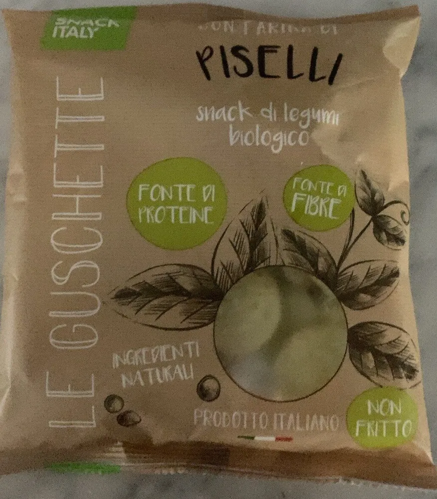 le guschette con farina di piselli