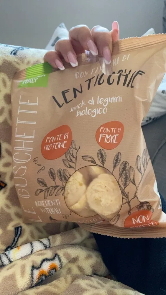 snack di mais e legumi