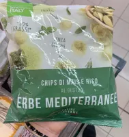 Chips di mais e riso