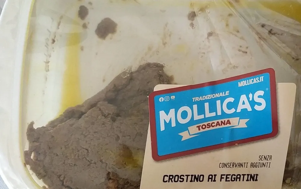 Crostino ai fegatini