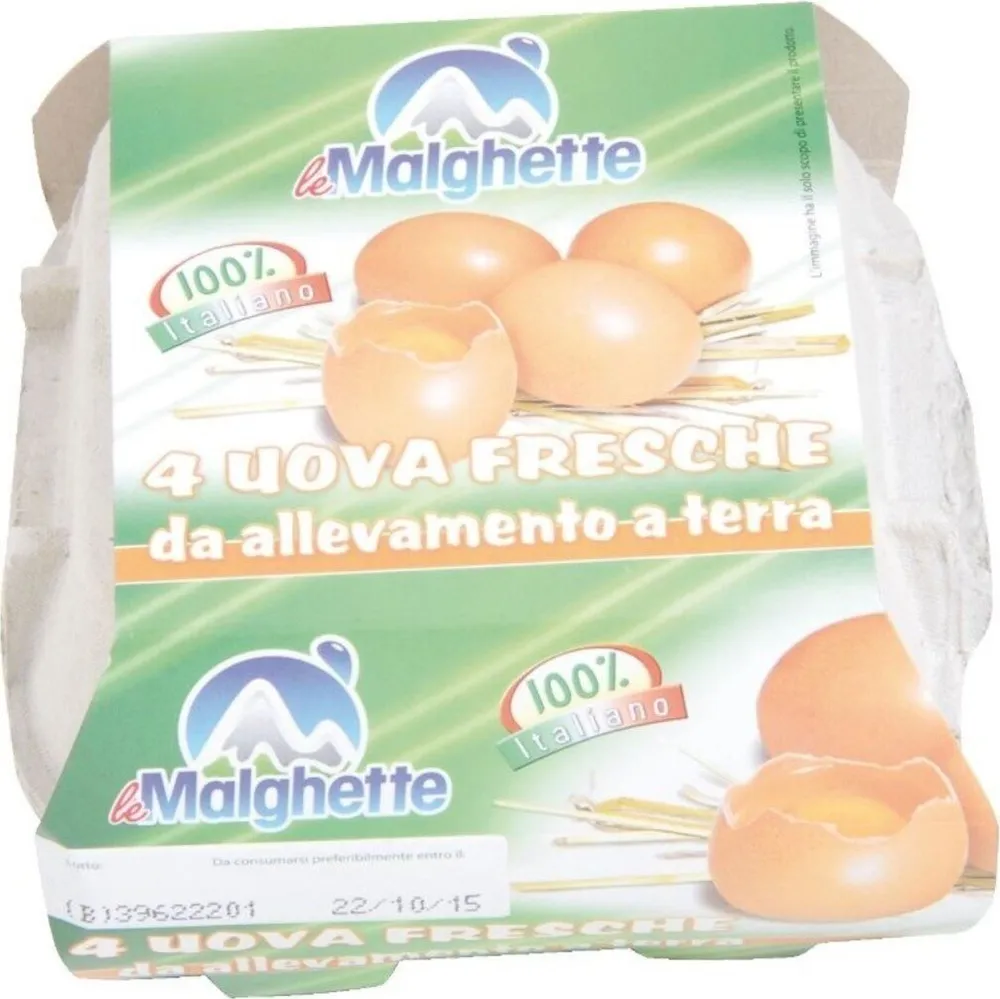 Uova allevamento a terra